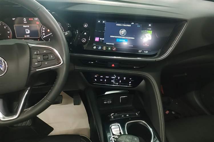 Used Buick Envision 2021 Encore Plus 652T 7-Seat Luxury Model Audio And AC Panel