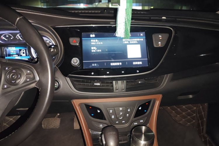 Used Buick Envision 2021 532T Two-Wheel-Drive Elite Version Audio And AC Panel