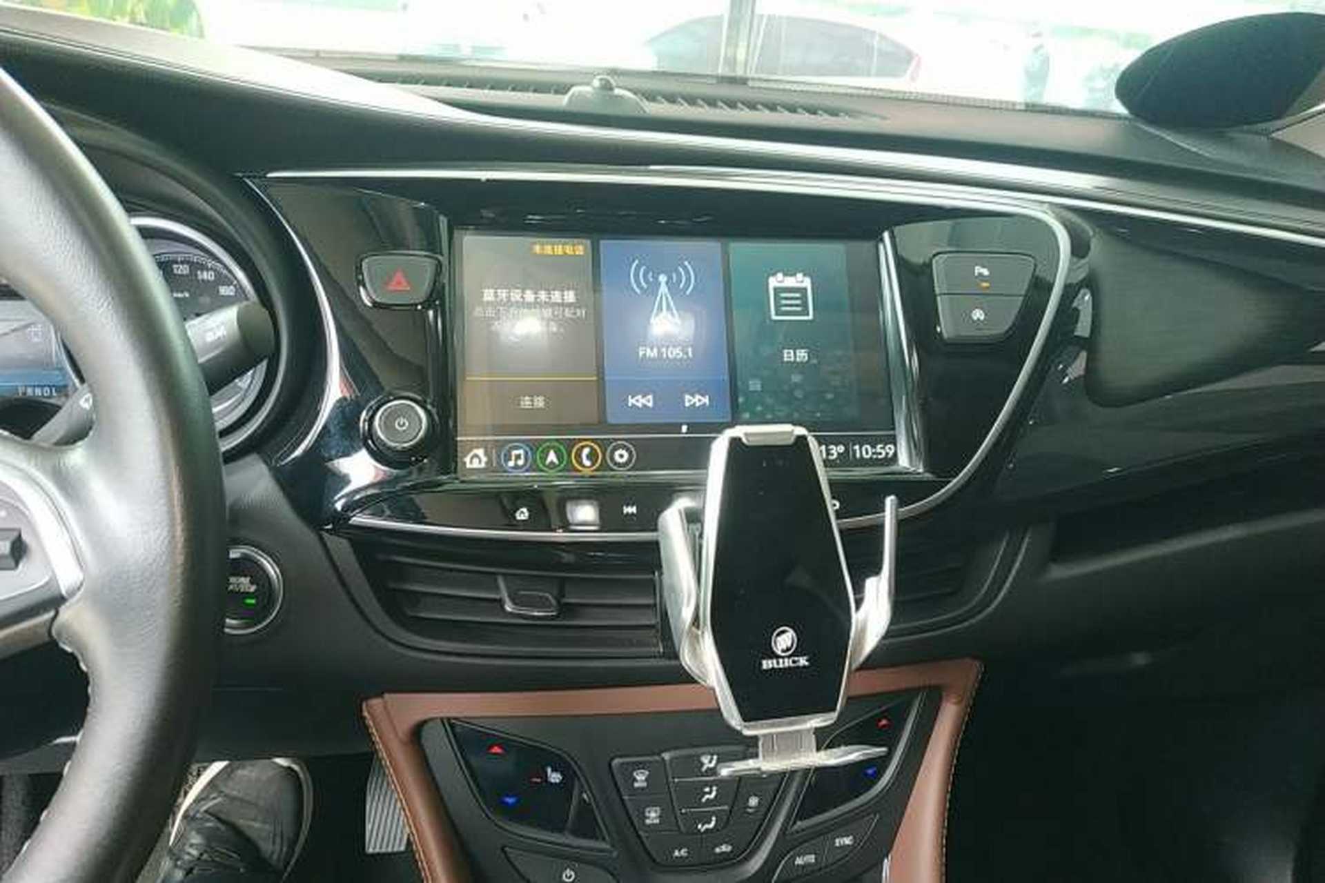 Used Buick Envision 2021 532T Two-Wheel-Drive Elite Version Audio And AC Panel