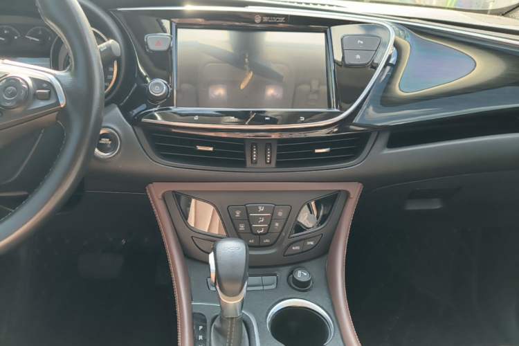 Used Buick Envision 2021 532T Two-Wheel-Drive Elite Version Audio And AC Panel