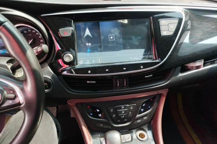 Used Buick Envision 2021 532T Two-Wheel-Drive Luxury Version Audio And AC Panel
