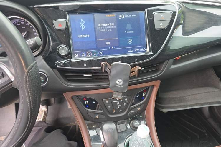 Used Buick Envision 2021 532T Two-Wheel-Drive Elite Version Audio And AC Panel