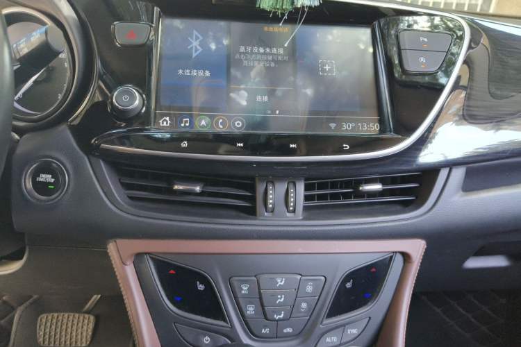 Used Buick Envision 2021 532T Two-Wheel-Drive Elite Version Audio And AC Panel