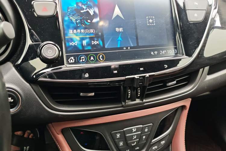 Used Buick Envision 2021 532T Two-Wheel-Drive Elite Version Audio And AC Panel