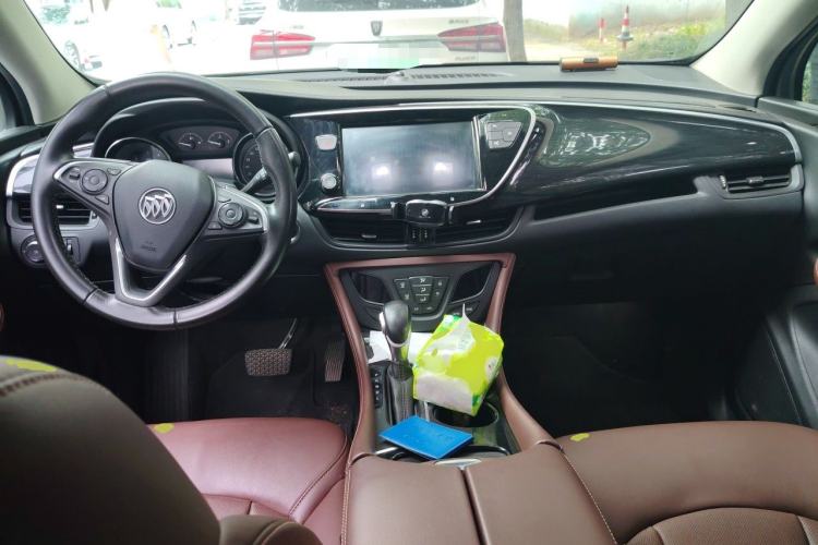 Used Buick Envision 2021 532T Two-Wheel-Drive Luxury Version Center Console