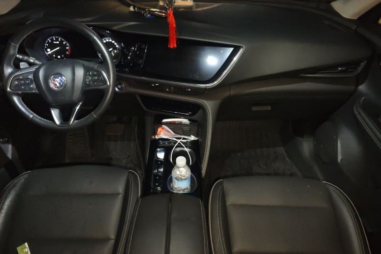 Used Buick Envision 2021 Encore Plus 652T Five-Seat All-Wheel-Drive Luxury Model Center Console