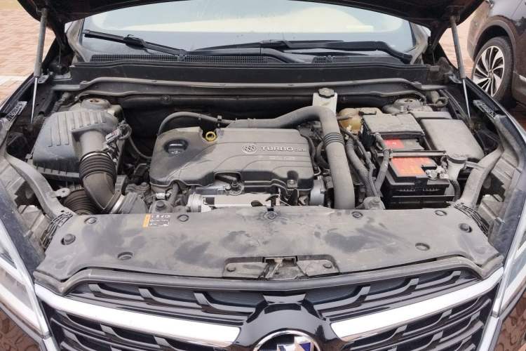Used Buick Envision 2021 532T Two-Wheel-Drive Elite Version Engine Bay