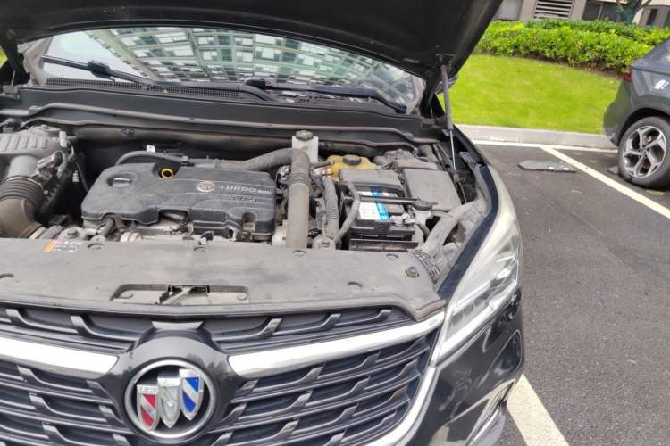 Used Buick Envision 2021 532T Two-Wheel-Drive Elite Version Engine Bay Left