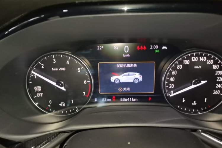 Used Buick Envision 2021 Encore Plus 652T Five-Seat Luxury Model Instrument Cluster