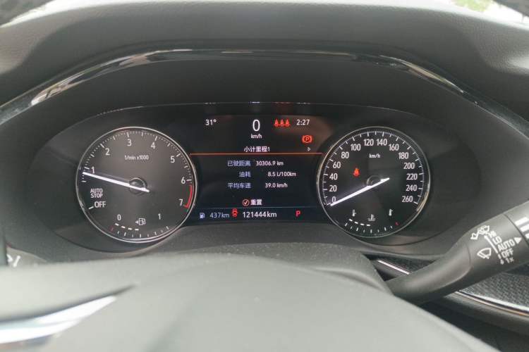Used Buick Envision 2021 Encore Plus 652T Five-Seat Luxury Model Instrument Cluster