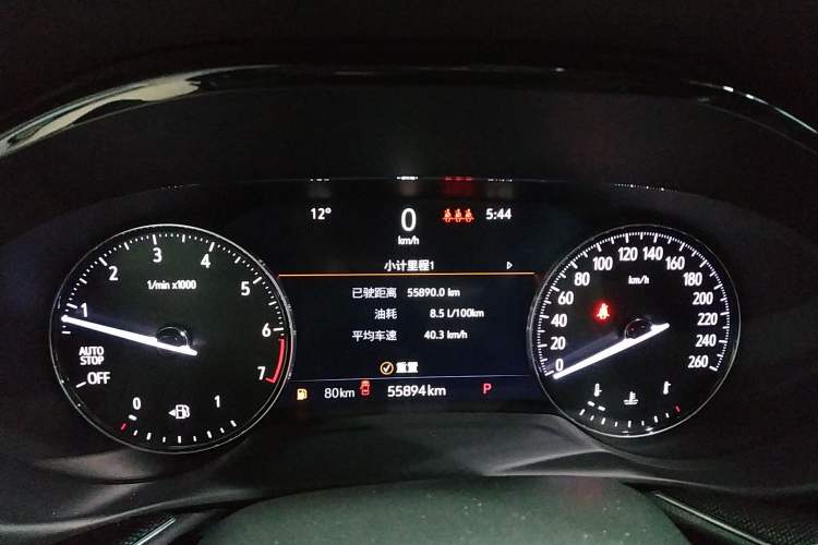 Used Buick Envision 2021 Encore Plus 652T 7-Seat Luxury Model Instrument Cluster