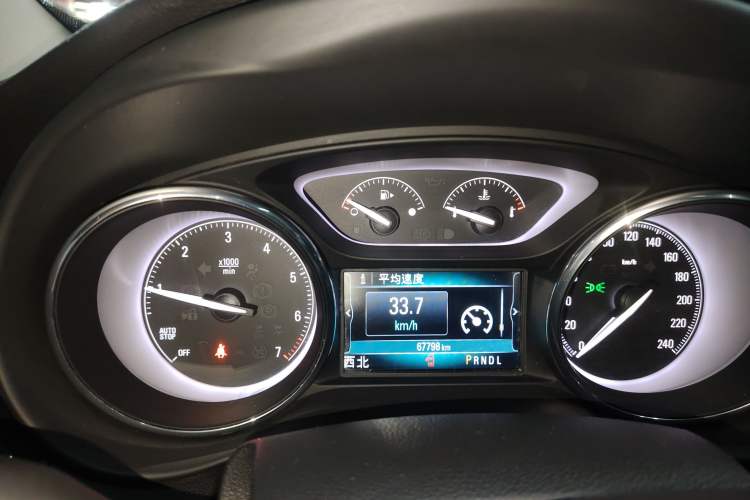 Used Buick Envision 2021 532T Two-Wheel-Drive Luxury Version Instrument Cluster