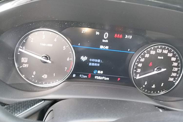Used Buick Envision 2021 Encore Plus 652T Five-Seat Luxury Model Instrument Cluster