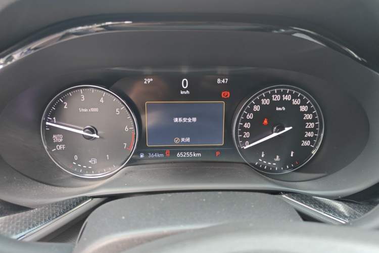 Used Buick Envision 2021 Encore Plus 652T Five-Seat Luxury Model Instrument Cluster