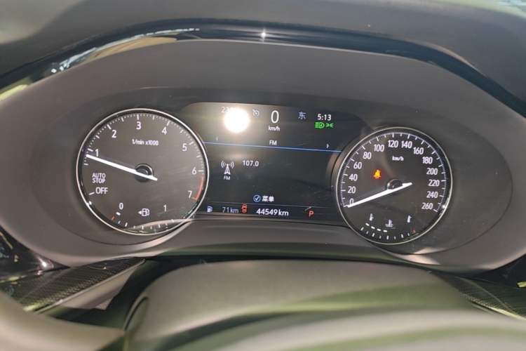 Used Buick Envision 2021 Encore Plus 652T Five-Seat Luxury Model Instrument Cluster