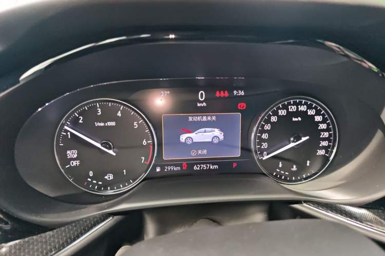 Used Buick Envision 2021 Encore Plus 652T Five-Seat Luxury Model Instrument Cluster