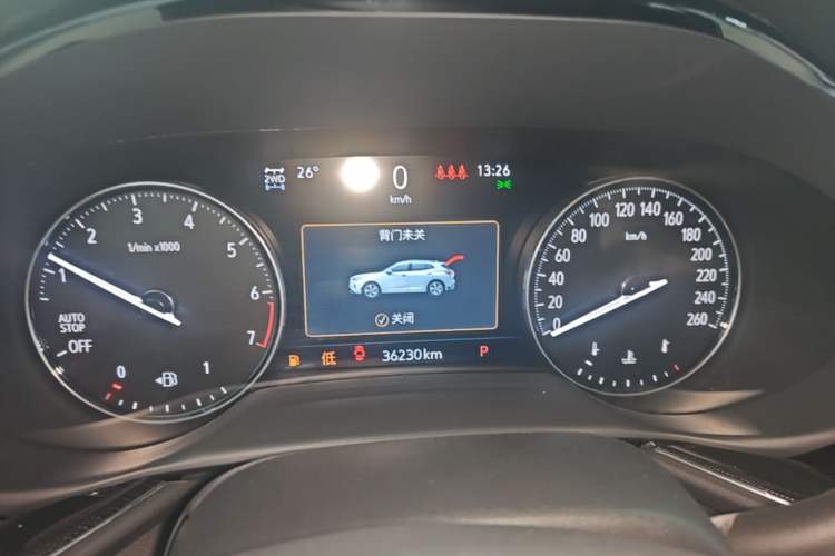 Used Buick Envision 2021 Encore Plus 652T Five-Seat All-Wheel-Drive Luxury Model Instrument Cluster