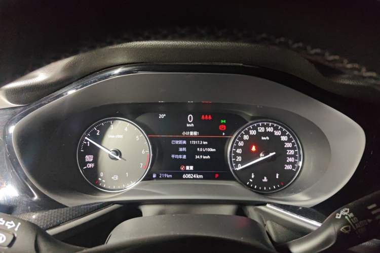 Used Buick Envision 2021 Encore Plus 652T Five-Seat Luxury Model Instrument Cluster