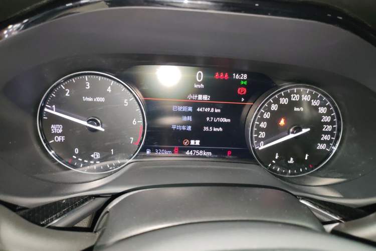 Used Buick Envision 2021 Encore Plus 652T Five-Seat Luxury Model Instrument Cluster