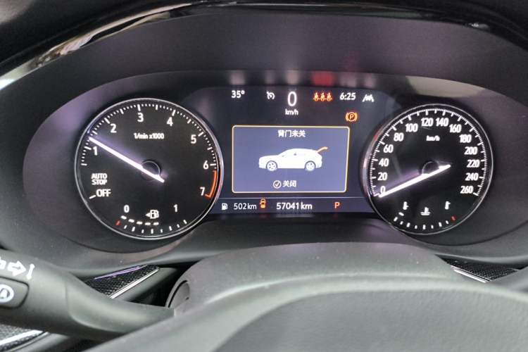 Used Buick Envision 2021 Encore Plus 652T Five-Seat Luxury Model Instrument Cluster