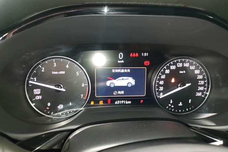 Used Buick Envision 2021 Encore Plus 652T 7-Seat Luxury Model Instrument Cluster