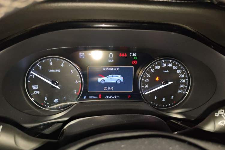 Used Buick Envision 2021 Encore Plus 652T Five-Seat All-Wheel-Drive Luxury Model Instrument Cluster