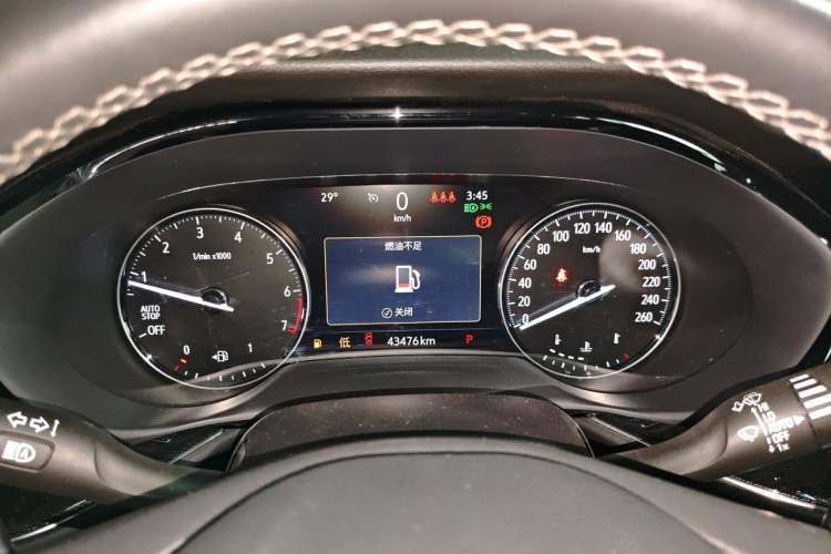 Used Buick Envision 2021 Encore Plus 652T Five-Seat Luxury Model Instrument Cluster