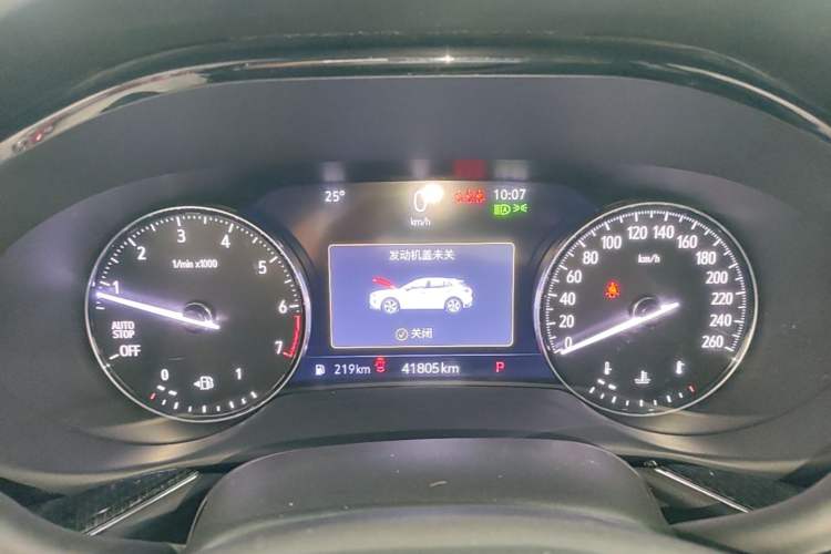 Used Buick Envision 2021 Encore Plus 652T Five-Seat Luxury Model Instrument Cluster