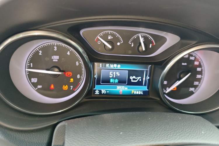 Used Buick Envision 2021 532T Two-Wheel-Drive Elite Version Instrument Cluster