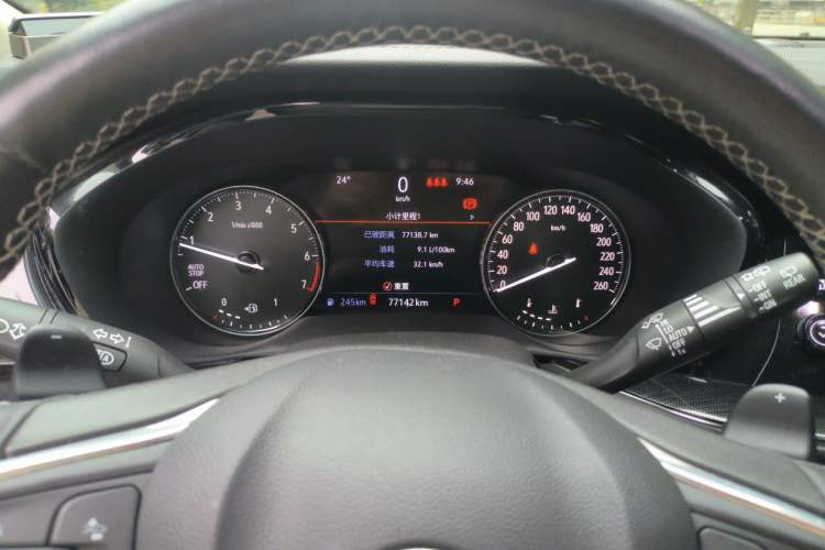 Used Buick Envision 2021 Encore Plus 652T Five-Seat Luxury Model Instrument Cluster