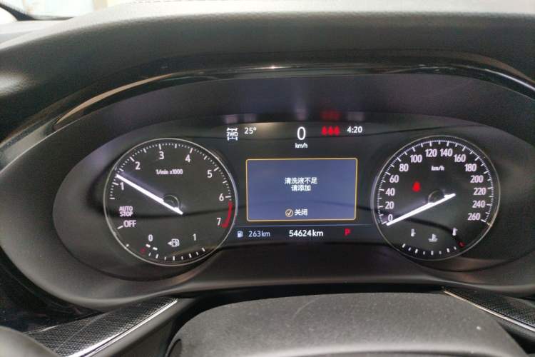 Used Buick Envision 2021 Encore Plus 652T Five-Seat All-Wheel-Drive Luxury Model Instrument Cluster