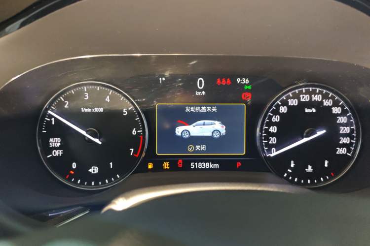 Used Buick Envision 2021 Encore Plus 652T Five-Seat Elite Model Instrument Cluster