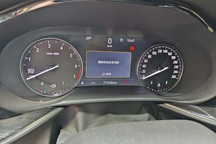 Used Buick Envision 2021 Encore Plus 652T Five-Seat Elite Model Instrument Cluster