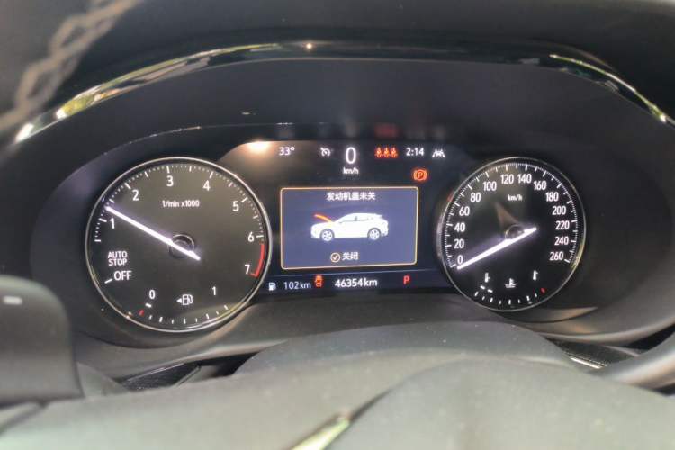 Used Buick Envision 2021 Encore Plus 652T Five-Seat Luxury Model Instrument Cluster