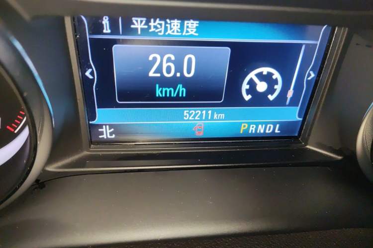 Used Buick Envision 2021 532T Two-Wheel-Drive Elite Version Odometer Close Up