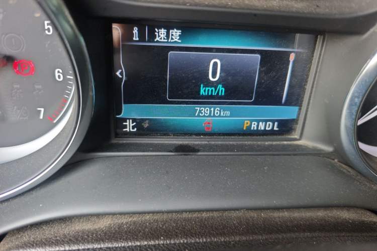 Used Buick Envision 2021 532T Two-Wheel-Drive Leading Version Odometer Close Up
