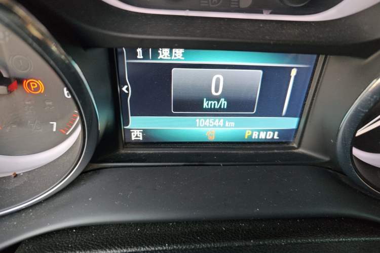 Used Buick Envision 2021 532T Two-Wheel-Drive Elite Version Odometer Close Up