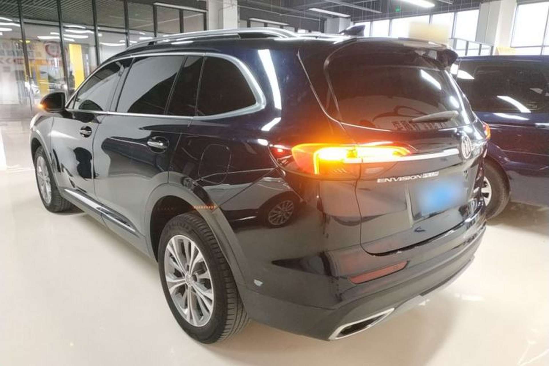 Used Buick Envision 2021 Encore Plus 652T 7-Seat Luxury Model Rear Left 45 Deg