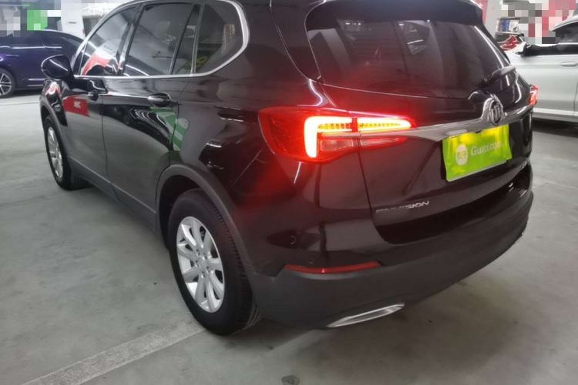 Used Buick Envision 2021 532T Two-Wheel-Drive Elite Version Rear Left 45 Deg
