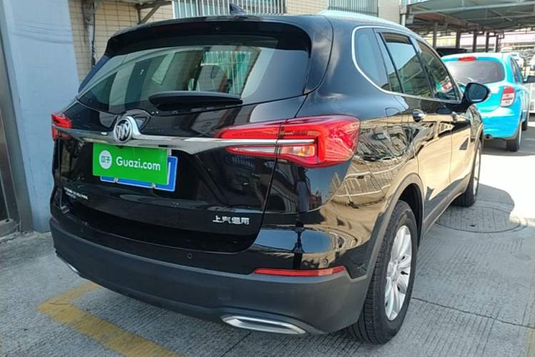 Used Buick Envision 2021 532T Two-Wheel-Drive Elite Version Rear Right 45 Deg
