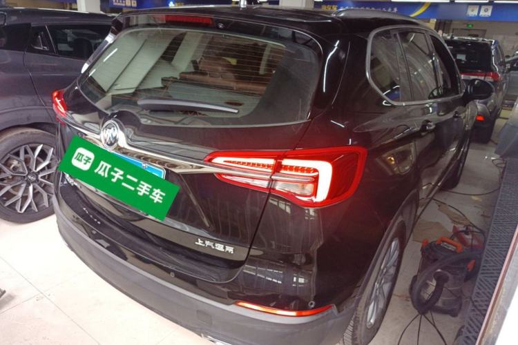 Used Buick Envision 2021 532T Two-Wheel-Drive Elite Version Rear Right 45 Deg