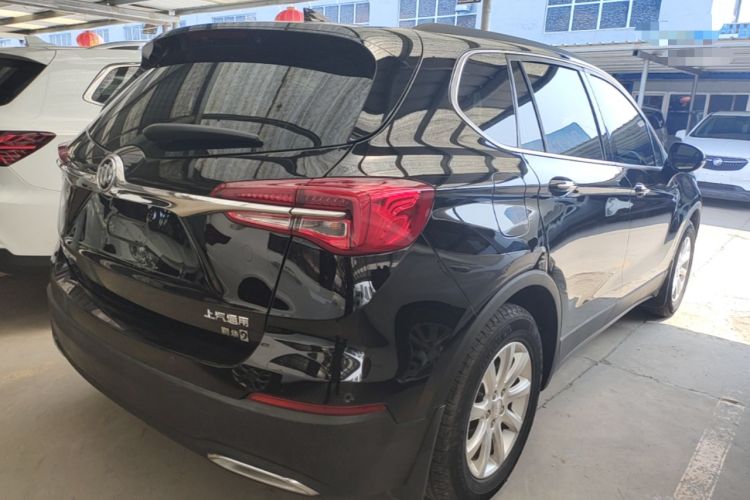 Used Buick Envision 2021 532T Two-Wheel-Drive Leading Version Rear Right 45 Deg