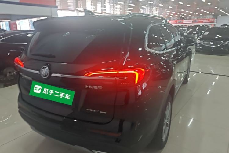 Used Buick Envision 2021 Encore Plus 652T Five-Seat All-Wheel-Drive Luxury Model Rear Right 45 Deg