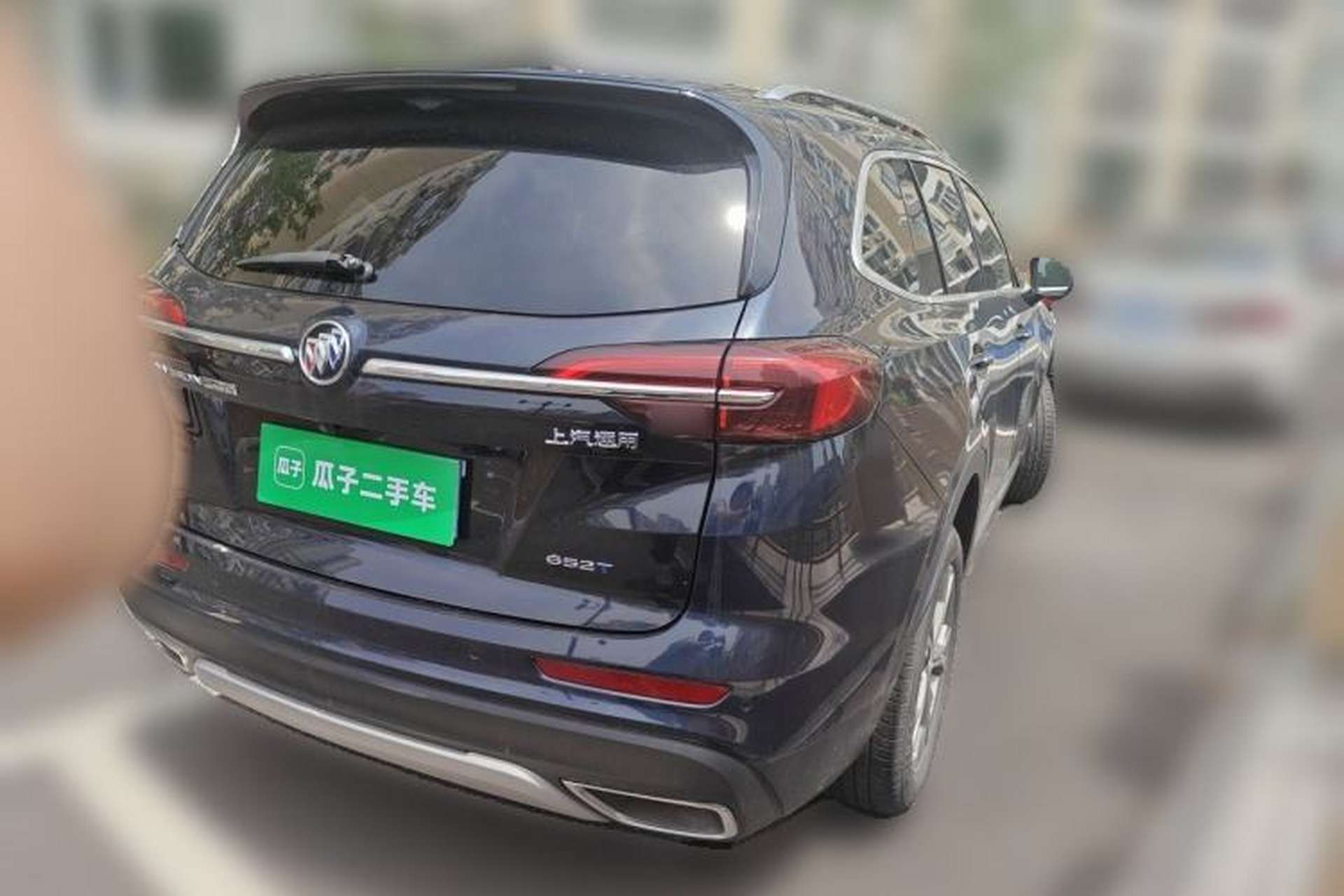 Used Buick Envision 2021 Encore Plus 652T Five-Seat Luxury Model Rear Right 45 Deg