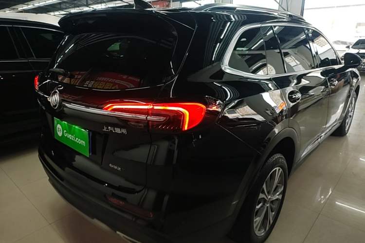Used Buick Envision 2021 Encore Plus 652T 7-Seat Luxury Model Rear Right 45 Deg