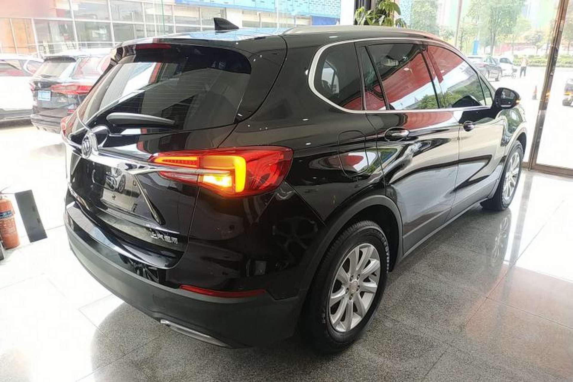 Used Buick Envision 2021 532T Two-Wheel-Drive Elite Version Rear Right 45 Deg