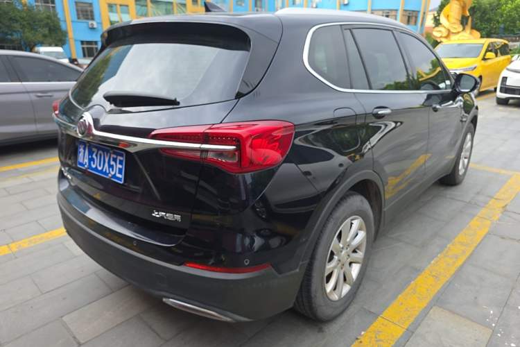 Used Buick Envision 2021 532T Two-Wheel-Drive Elite Version Rear Right 45 Deg