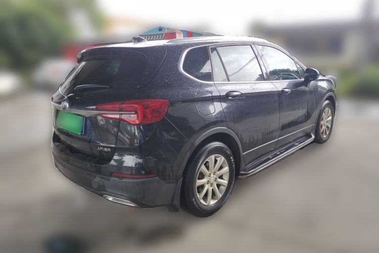 Used Buick Envision 2021 532T Two-Wheel-Drive Elite Version Rear Right 45 Deg