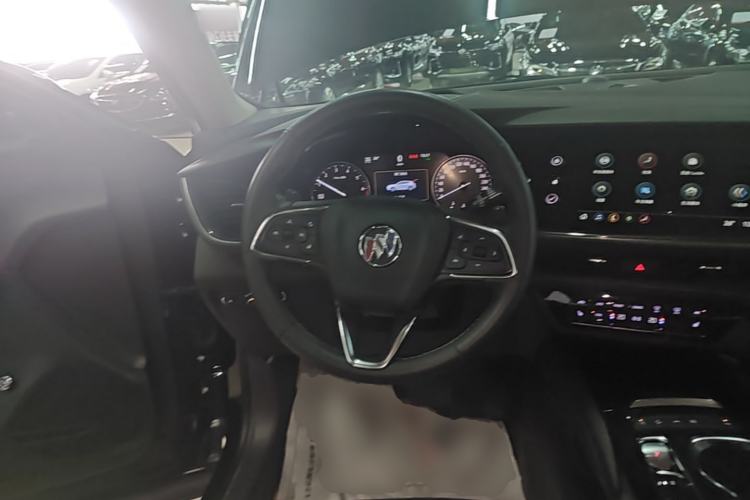 Used Buick Envision 2021 Encore Plus 652T Five-Seat All-Wheel-Drive Luxury Model Steering Wheel