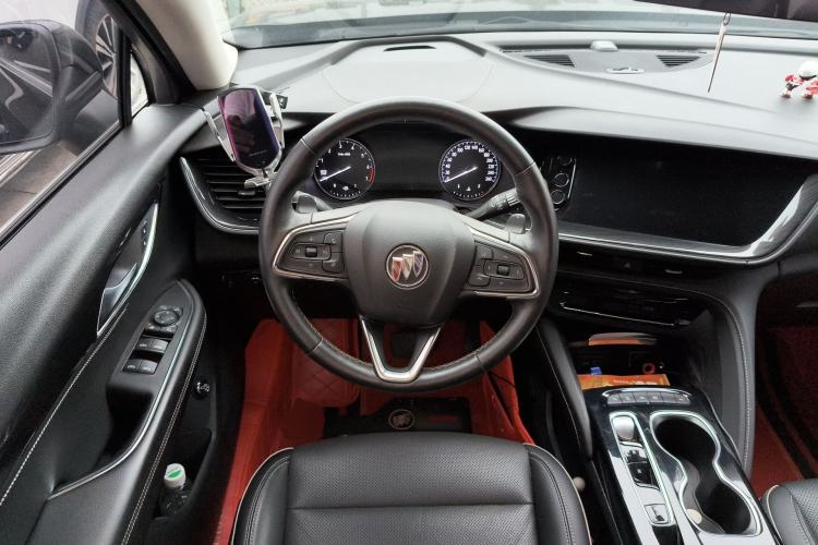 Used Buick Envision 2021 Encore Plus 652T Five-Seat All-Wheel-Drive Luxury Model Steering Wheel